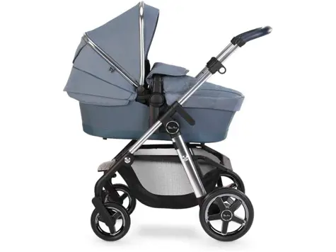 Cochecito de bebé Silver Cross Pioneer - Multiterreno, reversible y reclinable.