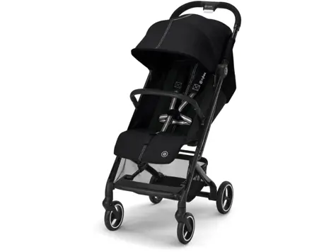 Cybex Gold Sillita de paseo Beezy: Compacta y ergonómica, hasta 4 años (22 kg), Moon Black