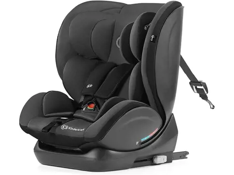 Silla de Coche Kinderkraft Isofix MYWAY, Grupo 0-36 Kg, Negro.