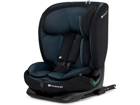 Silla de Coche Kinderkraft ONETO3 I-Size Isofix, Grupo 1/2/3, 9-36 Kg, Normativa R129 - Negro