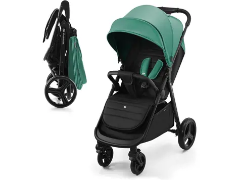 Kinderkraft RINE Silla de Paseo, Carrito bebé, Verde