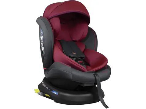 XOMAX Silla coche Isofix 360º, Grupo 0+/1/2/3, 0-36 kg, 0-12 años. ECE R44/04.