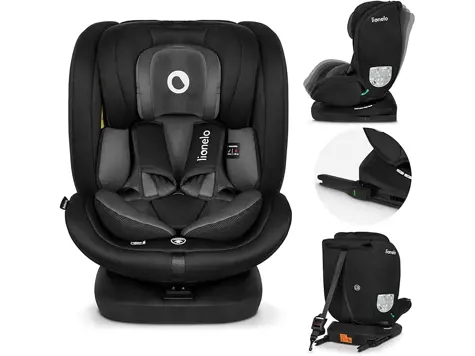 Silla de coche LIONELO Bastiaan One i-Size 360º, 0-36 kg, ISOFIX.