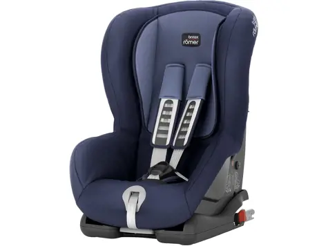 BRITAX RÖMER Silla Coche DUO Plus: Protección Superior Grupo 1, 9-18 kg, Moonlight Blue