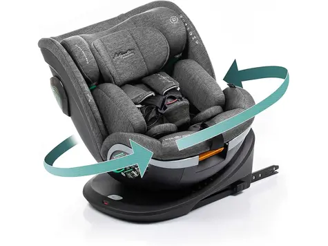 Silla Coche Babyauto Xperta i-Size 0-12 años Grey Dobby