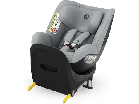 Maxi-Cosi Mica Eco: Silla coche isofix 360º i-Size, reciclada, 3m-4a, gris.