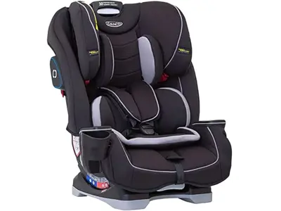 Graco SlimFit - Asiento de coche todo en uno, color negro