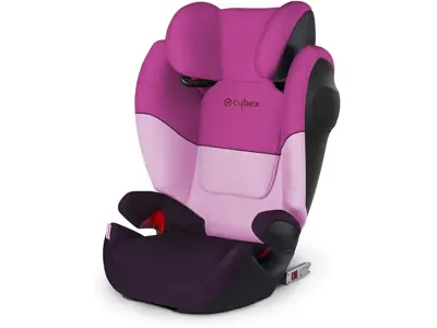 Cybex Solution M-Fix SL: Silla coche grupo 2/3, Isofix, 15-36 kg, Morado