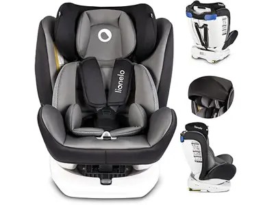 Silla de coche LIONELO Bastiaan 360º 0-36kg 7 puntos ajuste - ¡Compra ya!