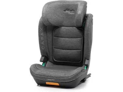 Silla de coche I-size BABYAUTO CAPAX - Máxima reclinación - 15-36kg - Acolchado premium - GRIS.