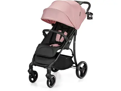 KK Kinderkraft TRIG2: Silla de Paseo Ligera, Reclinable, Plegado Fácil - Rosa