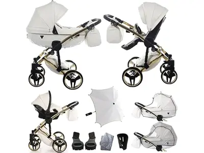 Junama Diamond 3 en 1 Paraguas Cochecito - Accesorios Exclusive Prams