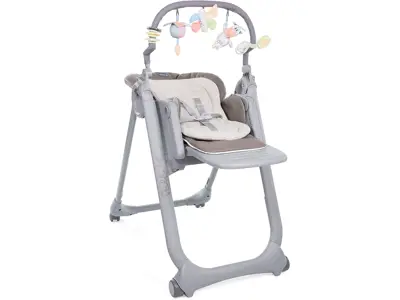 Trona Evolutiva Chicco Polly Magic Relax + Hamaca 0-3 años - Gris.