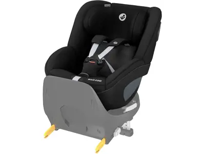 Silla Coche Bebé Maxi-Cosi Pearl 360 i-Size, 360º Giratoria, ISOFIX, ClimaFlow, G-CELL, Negro