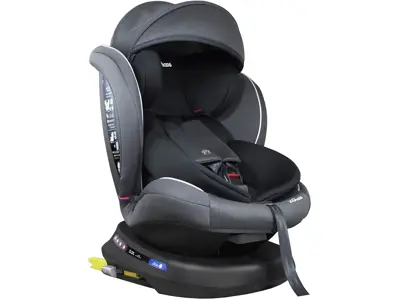 XOMAX Silla de coche Isofix giratoria 360º Grupo 0-36 kg